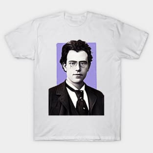 Famous Composer Gustav Mahler illustration T-Shirt